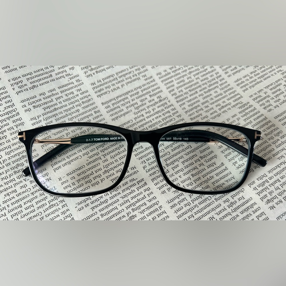 Tom Ford Classic Black Glasses